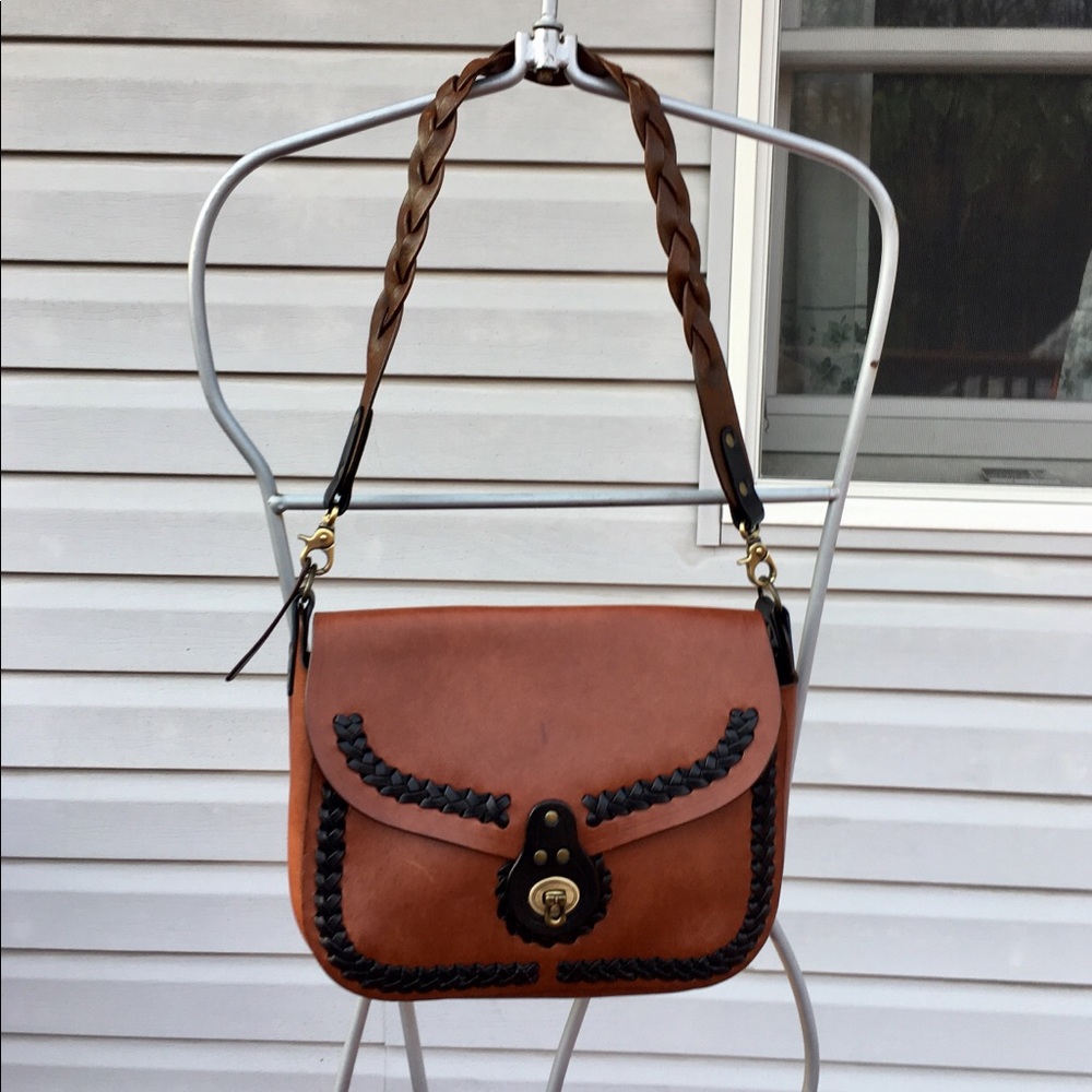 HALIKARNAS LEATHER HANDBAG
